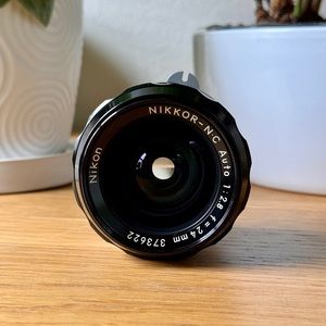 SOLD! Nikkor NC Auto 24mm f/2.8 Wide-Angle Lens